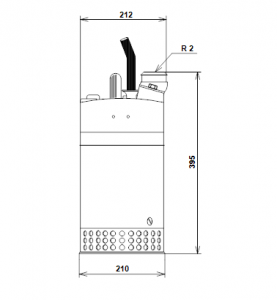 Погружной дренажный насос Grundfos DW.50.07.1 — 96090238 96090238_3