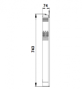Погружной многоступенчатый скважинный насос Grundfos SQE 5-25 — 96510164_3