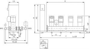 Насосная станция Wilo SiBoost Smart 3 Helix EXCEL 1602 2541596_2