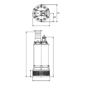 Погружной дренажный насос Grundfos DWK.E.10.150.220.5.1D — 96922668 96922668_3