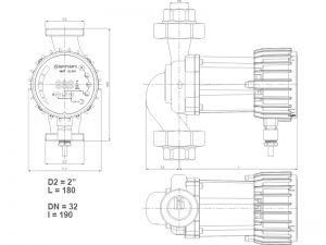 Насос ImpPumps NMT SMART 32/80_3