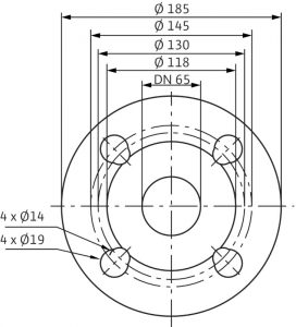 Циркуляционный насос с мокрым ротором Wilo Stratos 65/1-6_2