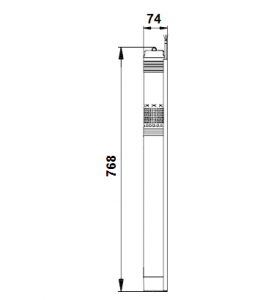 Погружной многоступенчатый скважинный насос Grundfos SQ 2-70 — 96524435 96524435_3