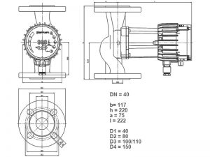 Насос ImpPumps NMT SMART C40/40F 979523515_4