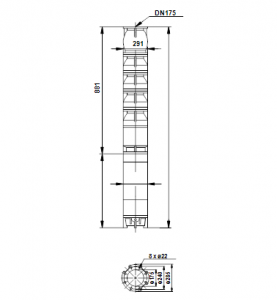 Дренажный насос Grundfos SP 360-1F G — 96431523 96431523_3