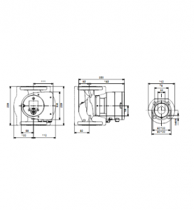 Циркуляционный насос с мокрым ротором Grundfos MAGNA 3 32-60 F N — 98333856 98333856_3