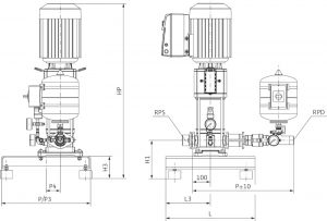 Насосная станция Wilo SiBoost Smart 1 Helix VE 1602 2450189_2