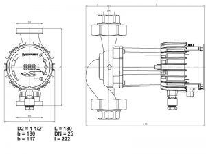 Насос ImpPumps NMT SMART C 25/80 979523495_3