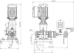 Насосная станция Wilo SiBoost Smart 1 Helix VE 5202 2450202_1
