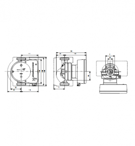 Циркуляционный насос с мокрым ротором Grundfos MAGNA 1 32-100 — 97924165 97924165_3