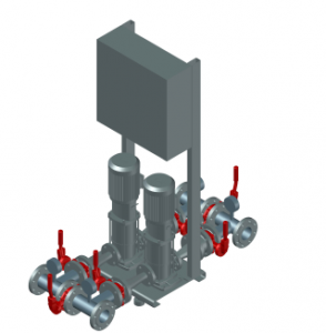 Насосная станция Wilo CO 2 Helix V 1603/SK-FFS-R 2453554_1