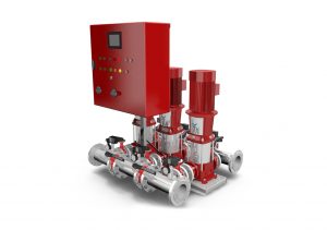 Напорная установка для систем водного пожаротушения Grundfos Hydro M×-A 1/1 NB80-250/220_1