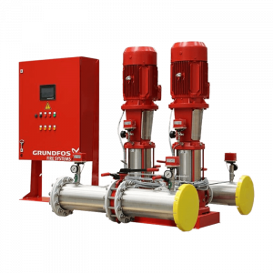 Напорная установка для систем водного пожаротушения Grundfos Hydro M×-V 2/1 CR 125-4_1