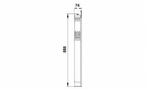 Погружной многоступенчатый скважинный насос Grundfos SQE 2-115 — 96510155 96510155_3