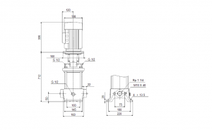 Центробежный вертикальный многоступенчатый насос Grundfos CR 5-18 96513369B 96513369_5