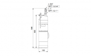 Погружной дренажный насос Grundfos SBA 3-45 A 97896290_2