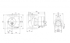 Циркуляционный насос с мокрым ротором Grundfos MAGNA 3 32-80 F 98333874 98333874_4