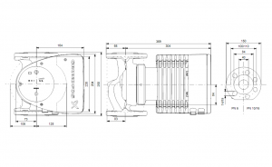 Циркуляционный насос с мокрым ротором Grundfos MAGNA 1 40-120 F 99221305 99221305_4