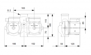 Циркуляционный насос с мокрым ротором Grundfos UPSD 32-50 180 — 95906413_3