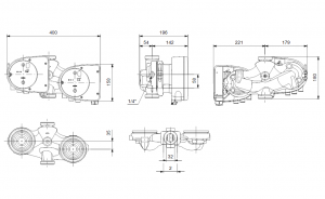 Циркуляционный насос с мокрым ротором Grundfos MAGNA 1 D 32-100 99221241 99221241_2