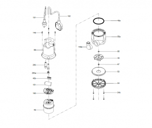 Погружной дренажный насос Grundfos KPC 300 A 98851053_3