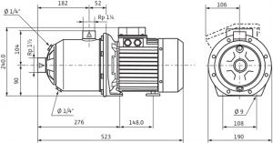 Центробежный горизонтальный насос Wilo MHI 804-2/V/3-400-50-2/IE3 4210749_3