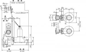 Погружной насос Wilo TP 100 E 250/84 2003563_2
