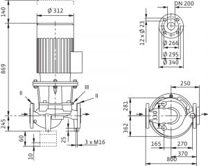 Циркуляционный насос с сухим ротором Wilo IL 200/240-7,5/6 2120940_3