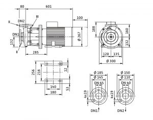 Циркуляционный насос с сухим ротором Wilo BL 40/170-5,5/2 2786206_2