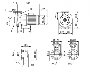 Циркуляционный насос с сухим ротором Wilo BL 80/200-3/4 2786299_3