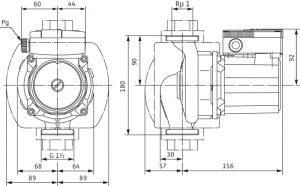 Циркуляционный насос с мокрым ротором Wilo-TOP-S 25/13 (3~400/230 V, PN 10)_2