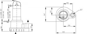 Дренажный насос Wilo UNI M05/M11-523/P 6084801_2