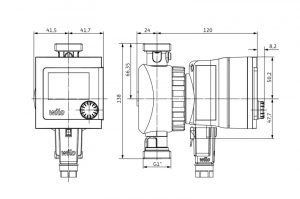 Циркуляционный насос с мокрым ротором Wilo Star-Z NOVA TT (ROW) 4222650_2