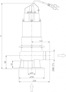 Насос Ebara DW 300 U3U3VGG 1589090104_3