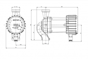 Насос ImpPumps NMT SMART 32/40-180 979527120_2