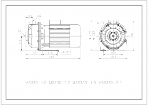 Насос CNP MS 330/2.2 SSC MS 330/2.2 SSC_3