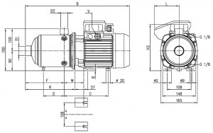 Насос Ebara MATRIX/A10-3T/1,3M 2471030000A_4