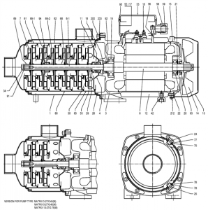 Насос Ebara MATRIX 3-3T/0,65M 2470330000_4