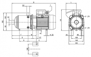 Насос Ebara MATRIX 5-4T/0,9M 2470540000_2