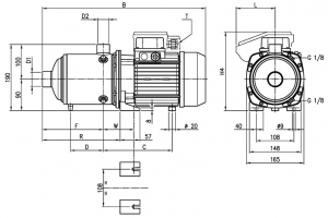 Насос Ebara MATRIX 3-6T/0,9M 2470360000_2