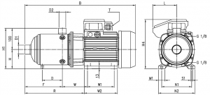 Насос Ebara MATRIX/I18-3T/2,2 IE3 2471830004I_2