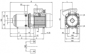 Насос Ebara MATRIX/I10-4T/1,5 IE3 2471040004I_2