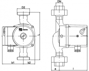 Насос Ebara MR B 15/40-130 1576000041_2