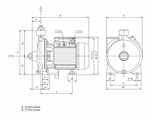 Насос Ebara CMA/I 0.50 T IE3 1160050004I_2