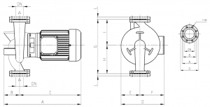 Насос Ebara LPC/I 50-125/1,5 IE3 2062080004I_2