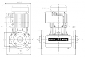 Насос Ebara LPS/I 40/75 IE3 1964070004I_2