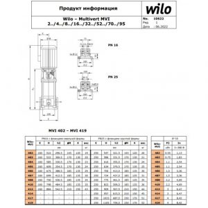 Насос Wilo MVI 407-1/25/E/3-380-50-2 9169632_2