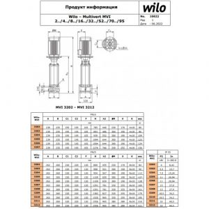 Насос повышения давления Wilo MVI 3207-3/25/E/3-380-50-2 9169763_2