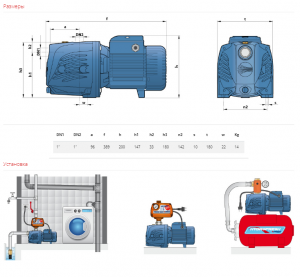 Насос Pedrollo JSW 2 A 46JSN7A15A_3