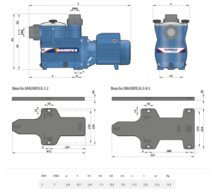 Насос Pedrollo MAGNIFICA 3 1,1 кВт 43MA031A_4